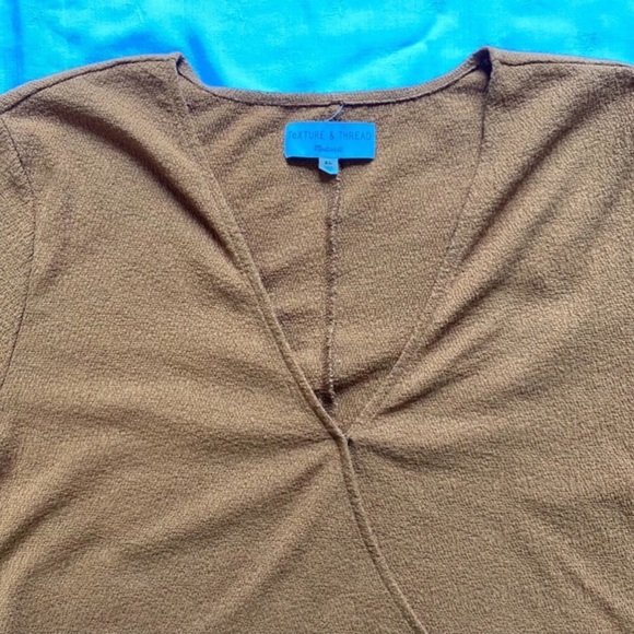 Madewell Texture & Thread Square Neck Dress - Picture 4 of 9